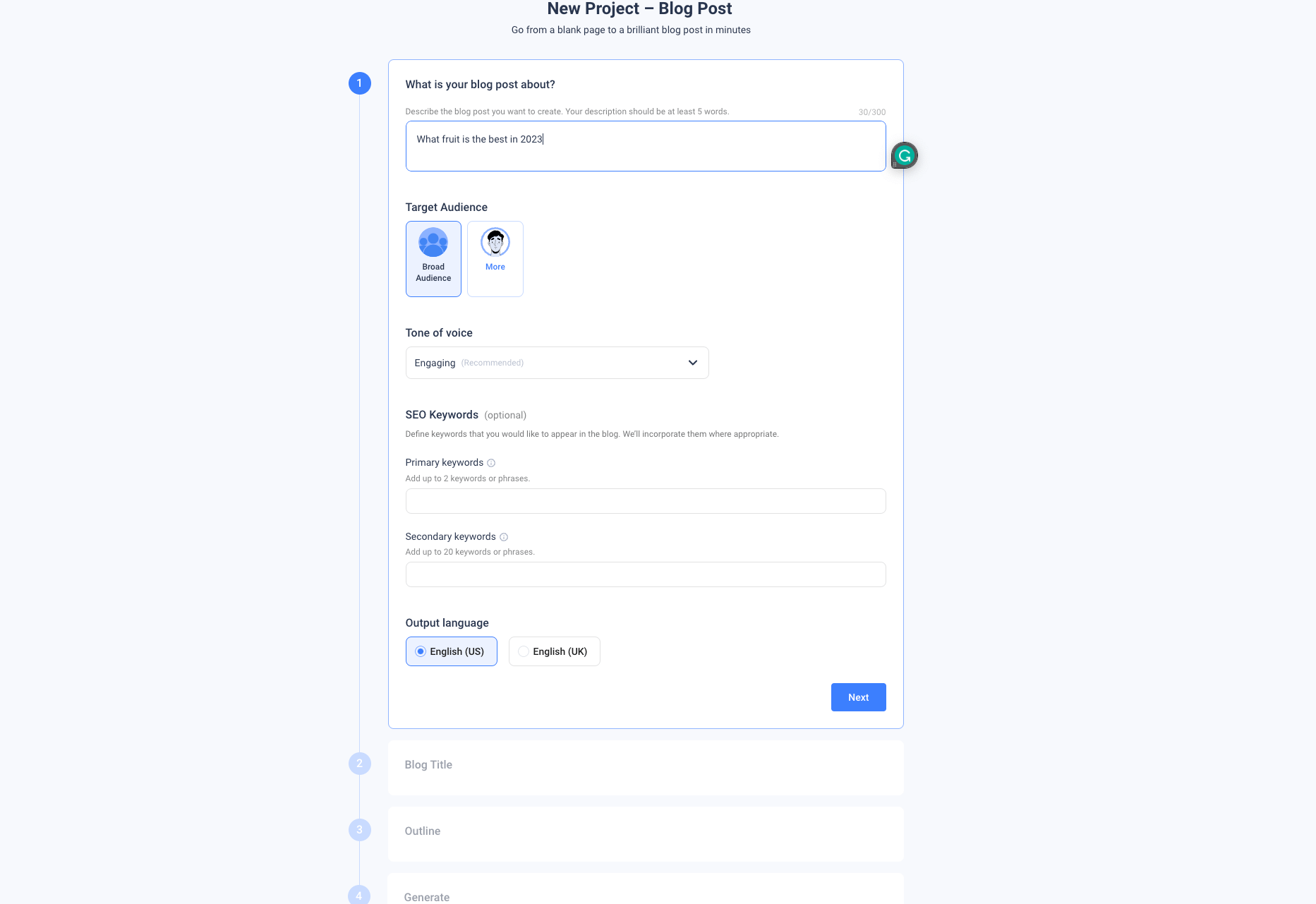 Anyword AI for productivity