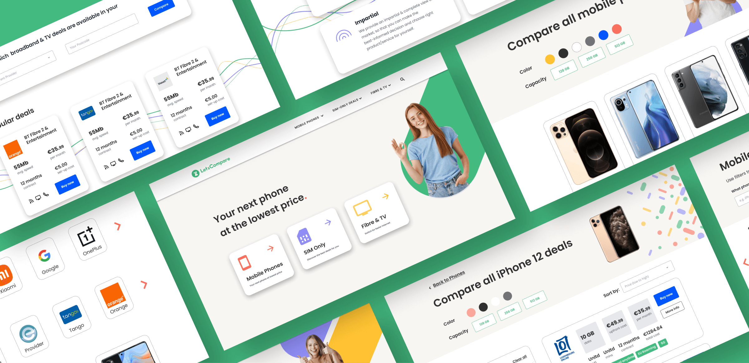 LetzCompare interface