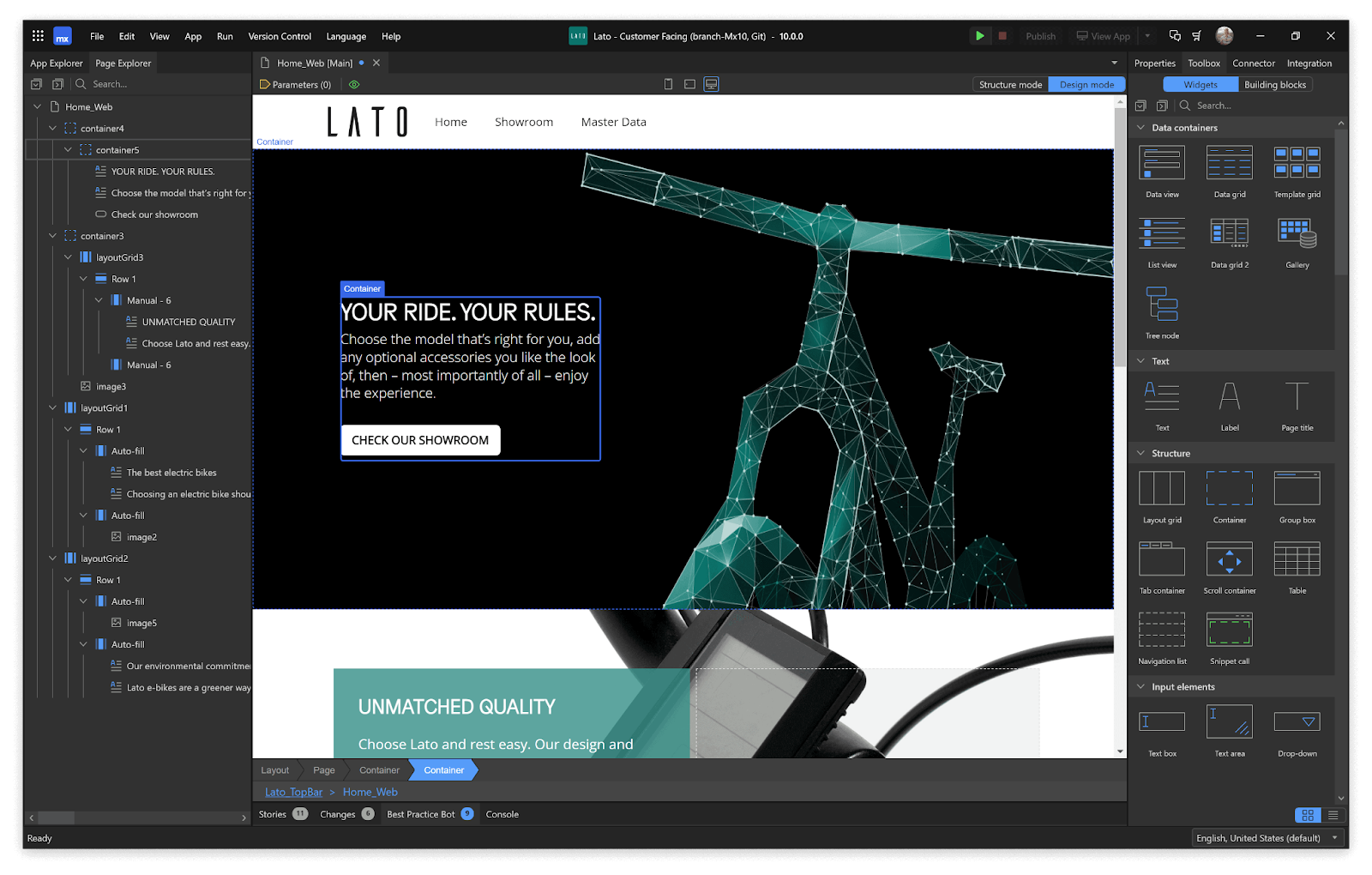 Mendix Interface