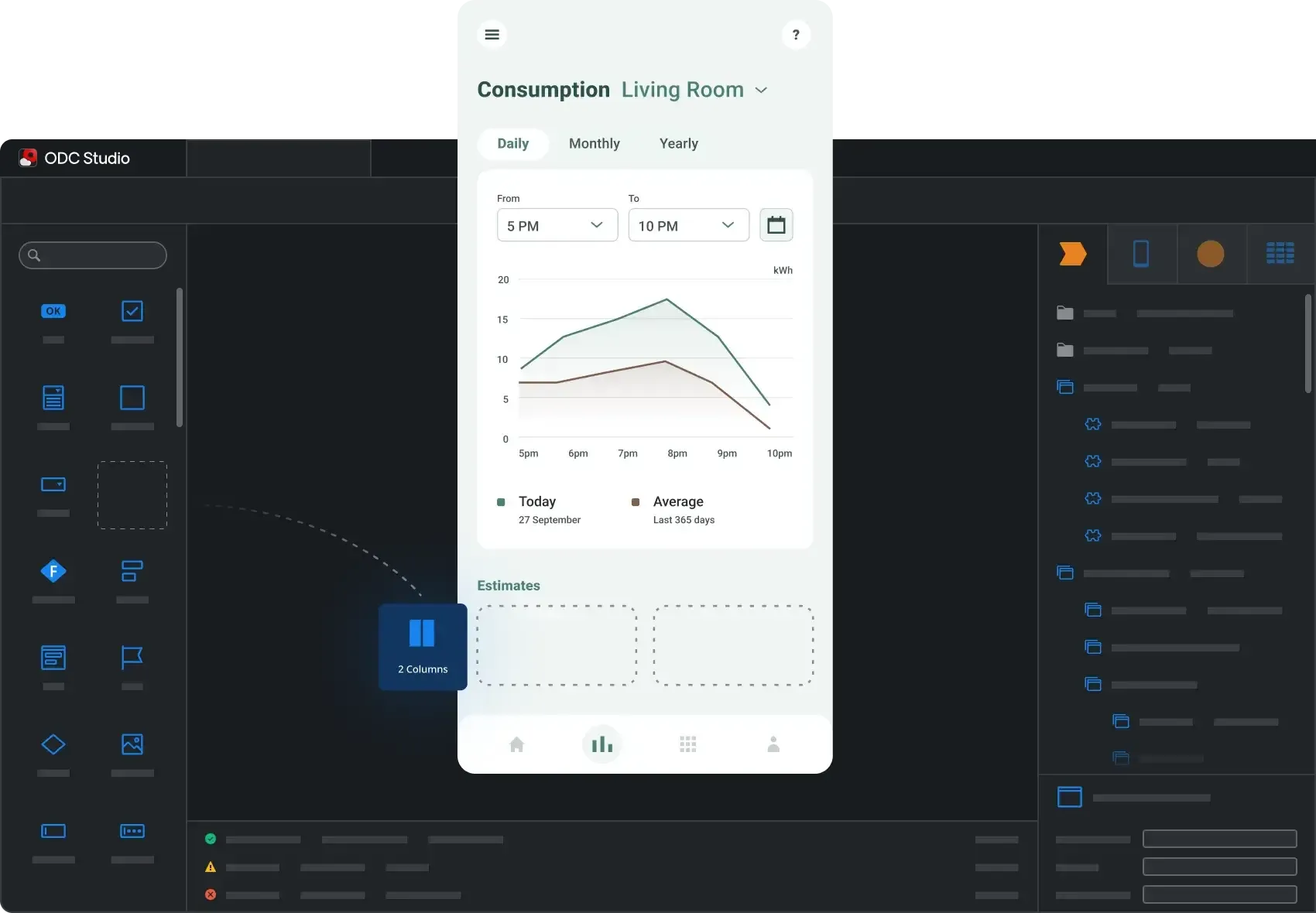 Outsystems interface