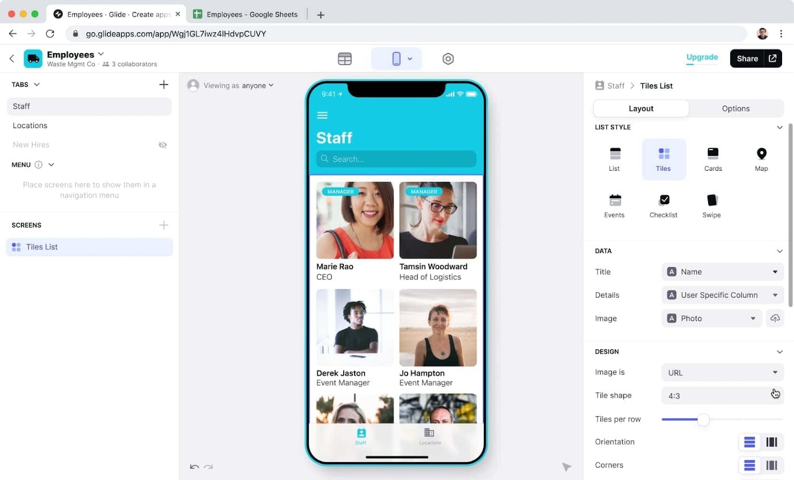 Gideapps Interface
