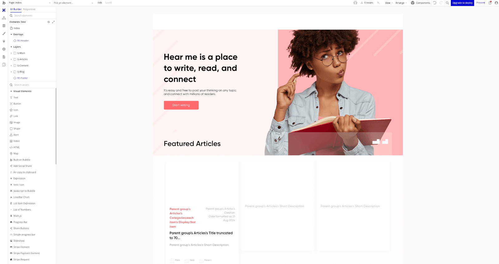 Bubble Interface