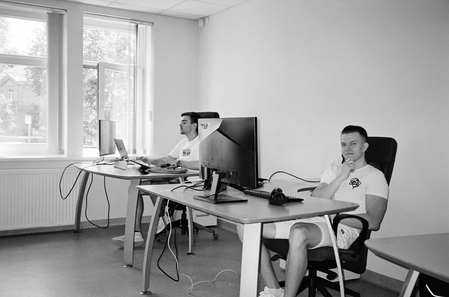 Two developers of a no code agency
