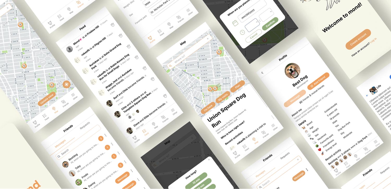 A native mobile app built with an enterprise no code tool, Bubble.io