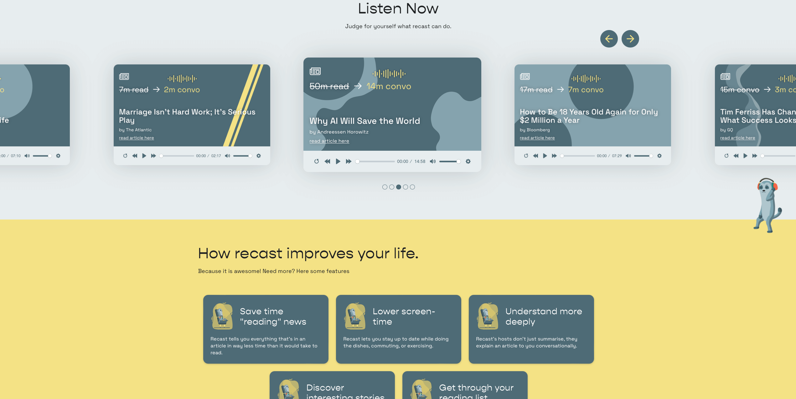 Best AI tools: Recast AI