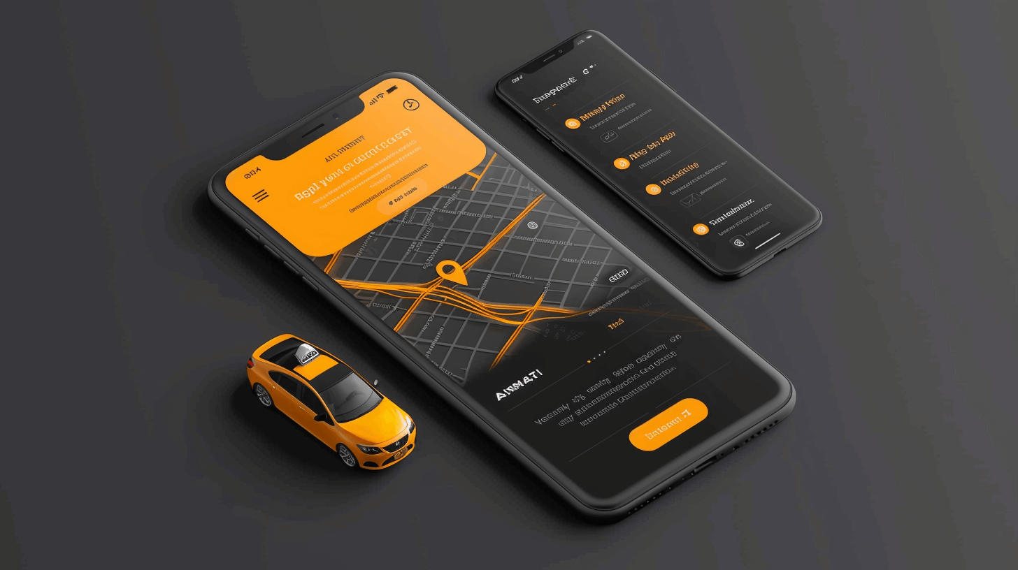 App like Uber interface