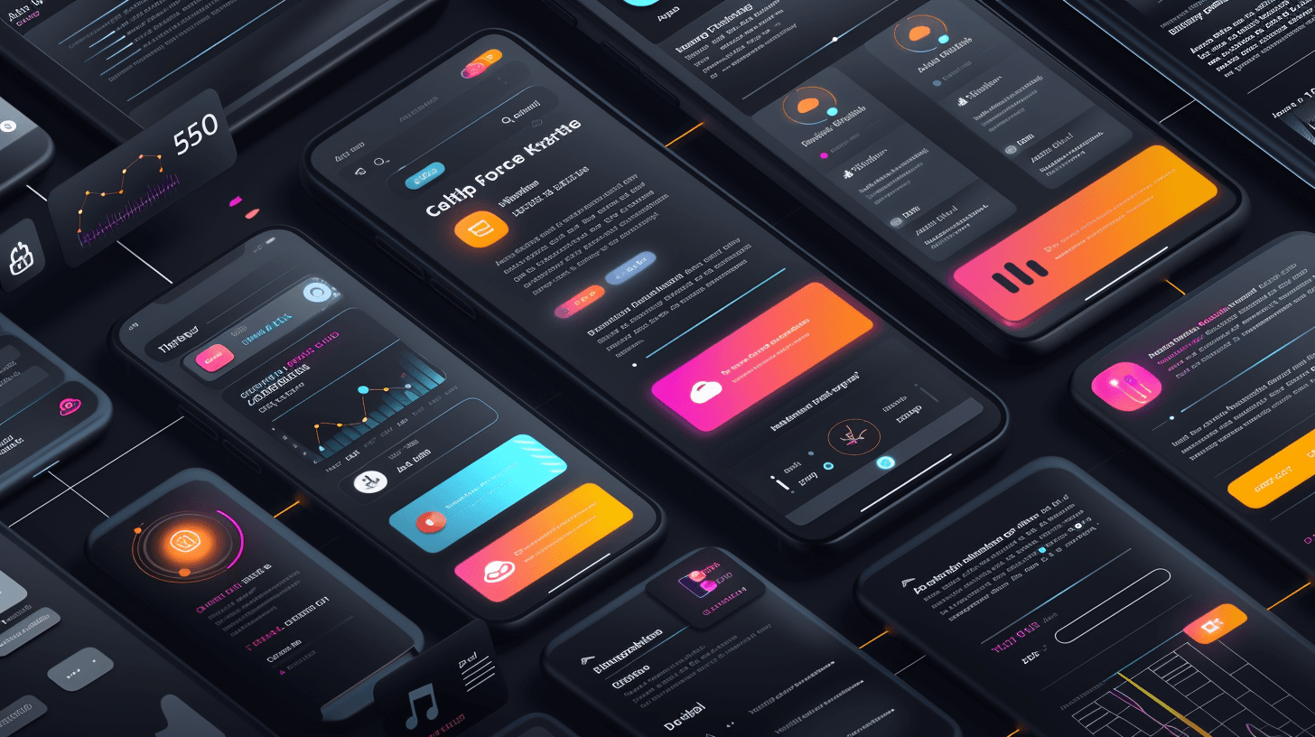 A lot of phones with open apps