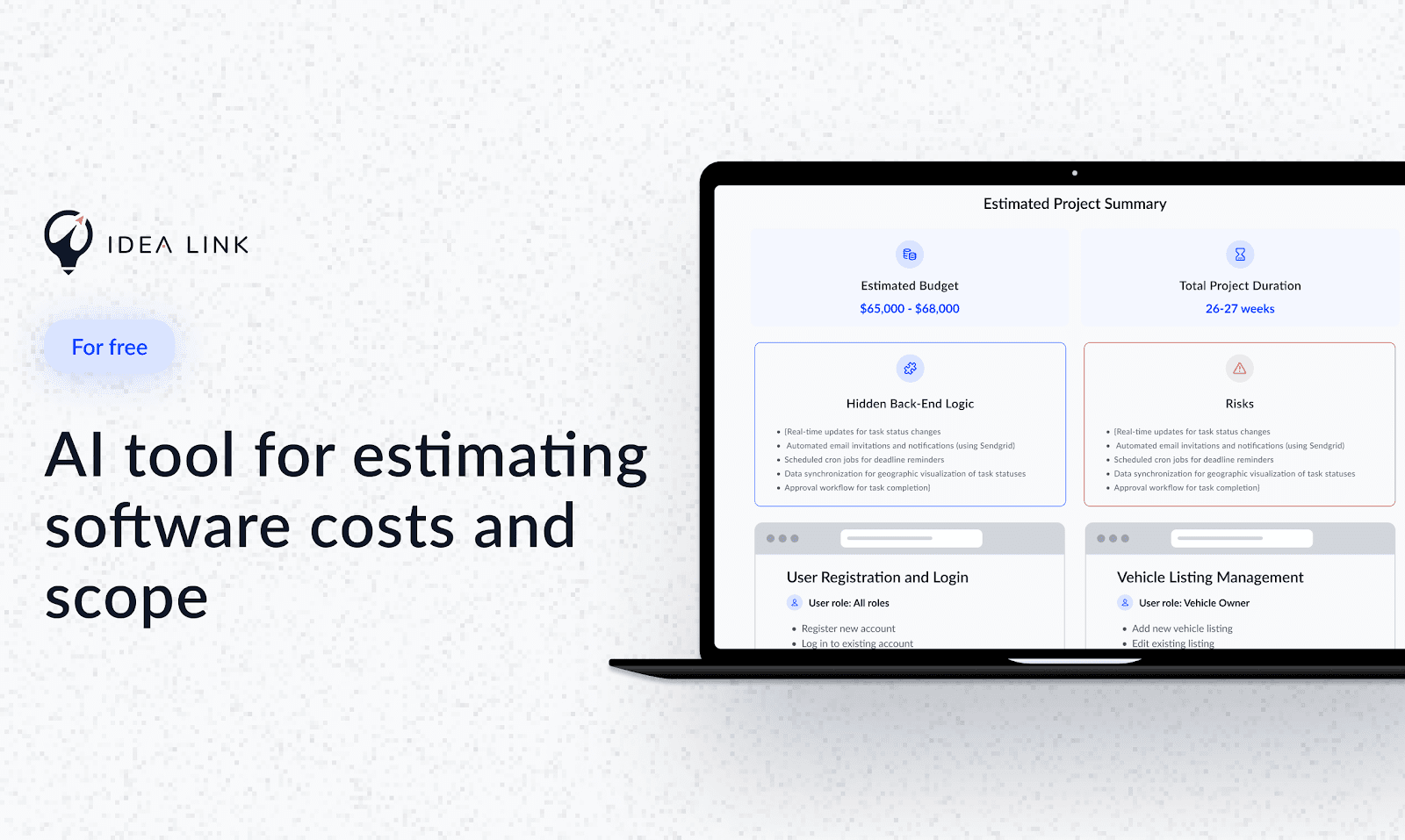 AI sotware cost estimator