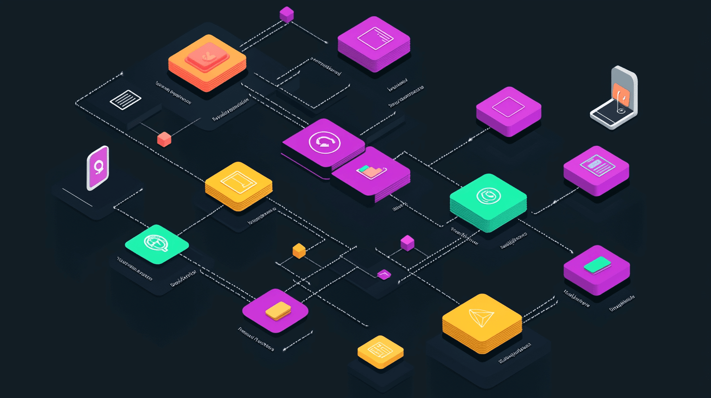 Development process inforgraphic
