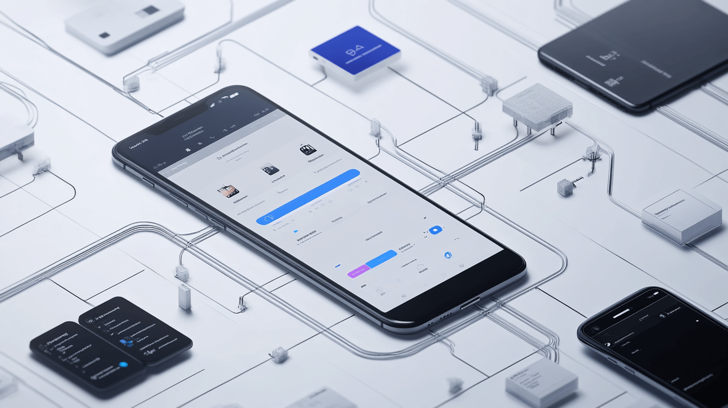 Development of an app on a phone