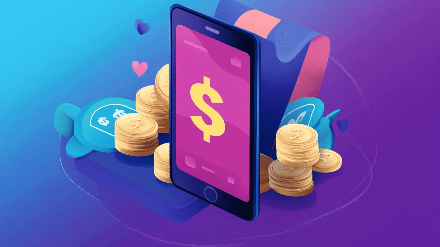 Money near a phone