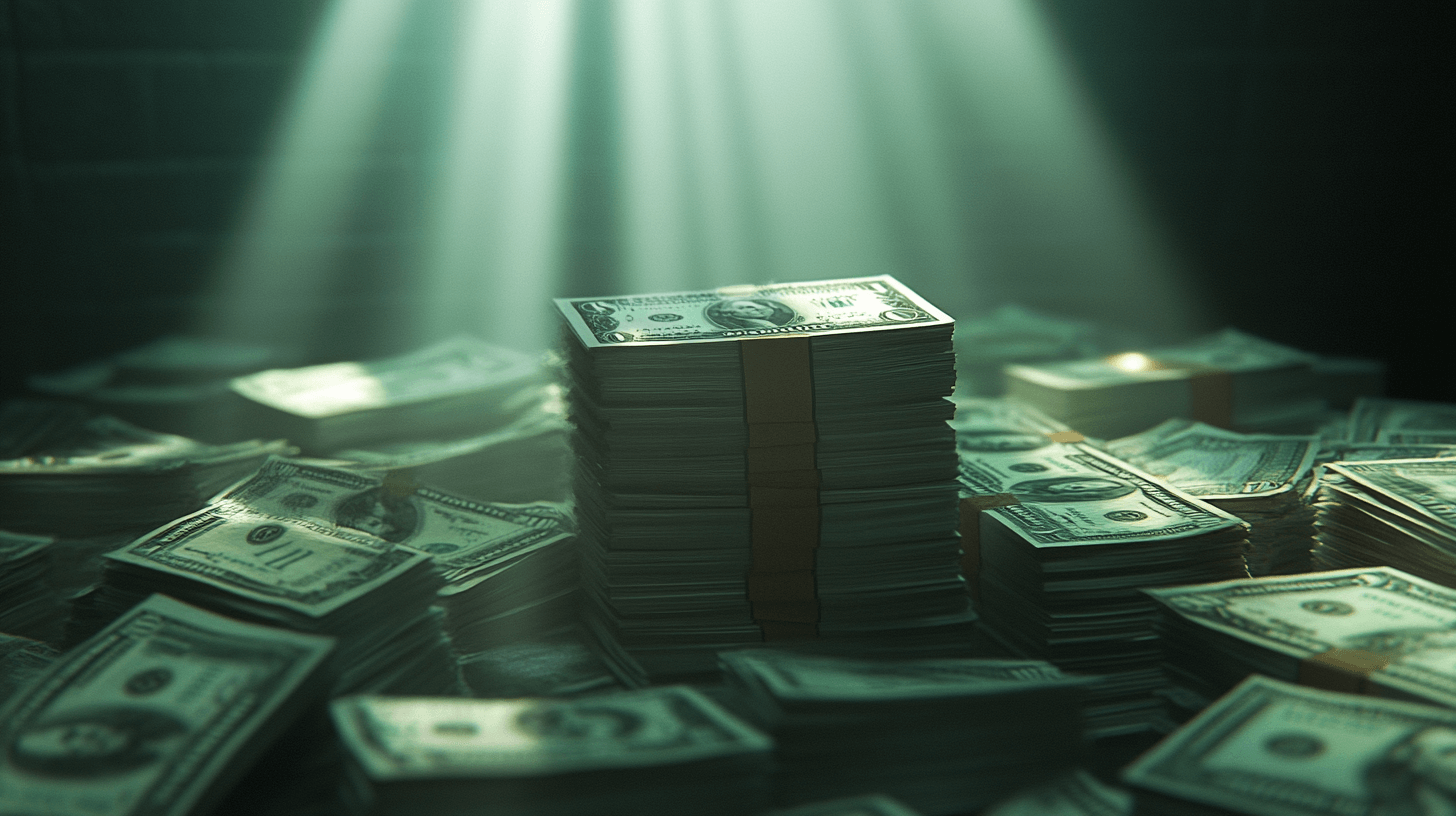 Big stack of money