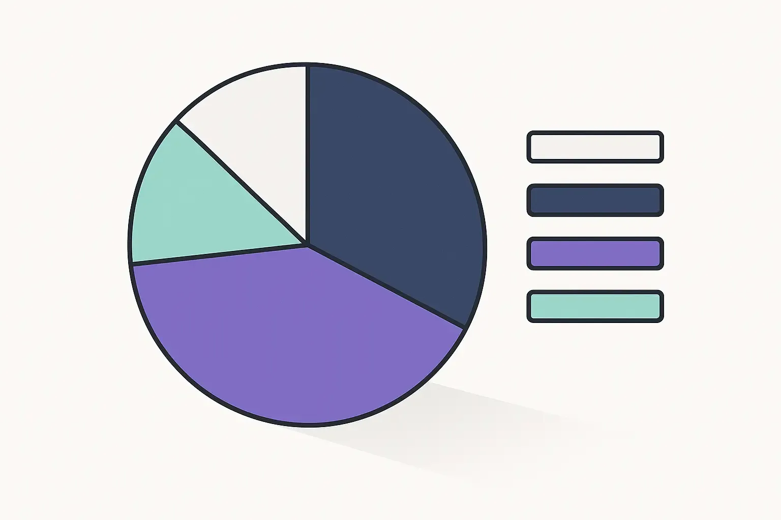 Minimal Notion-style chart showing software development costs, with testing/QA as a major highlighted segment.