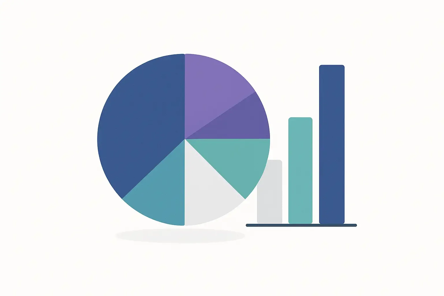 Minimal Notion-style pie chart showing cost breakdown of telemedicine app development stages, with modern accent colors.