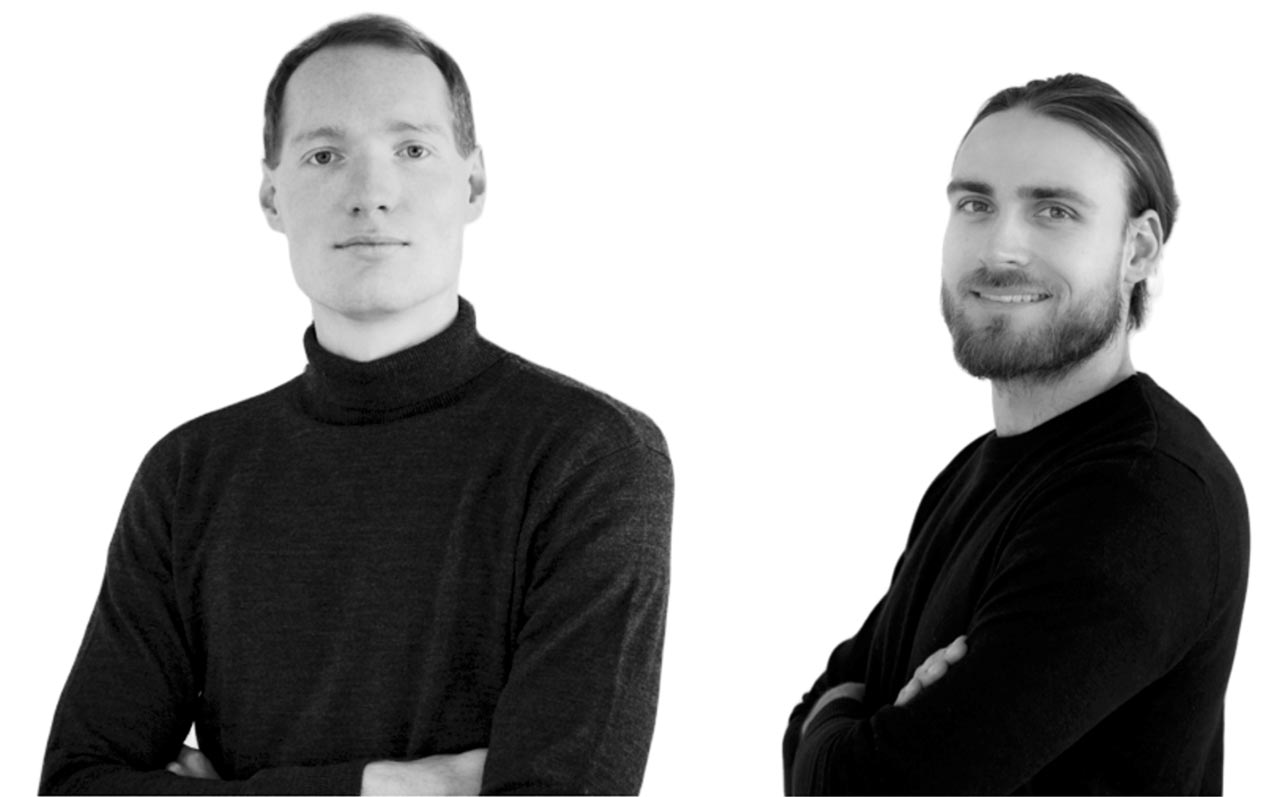 portraits of Lukas Maria Koch and Alessandro Kling, the co-founders of FiveTeams
