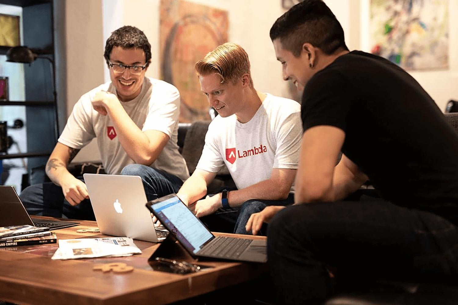 The students of Lambda School, a No Code-based online programming school