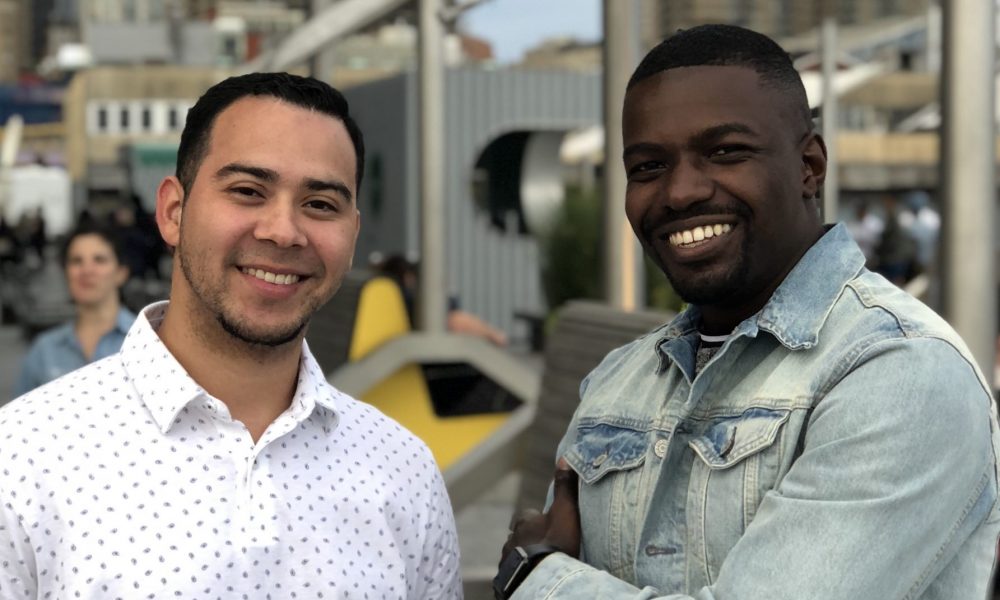 Founders of Qoins, Christian Zimmerman and Nate Washington